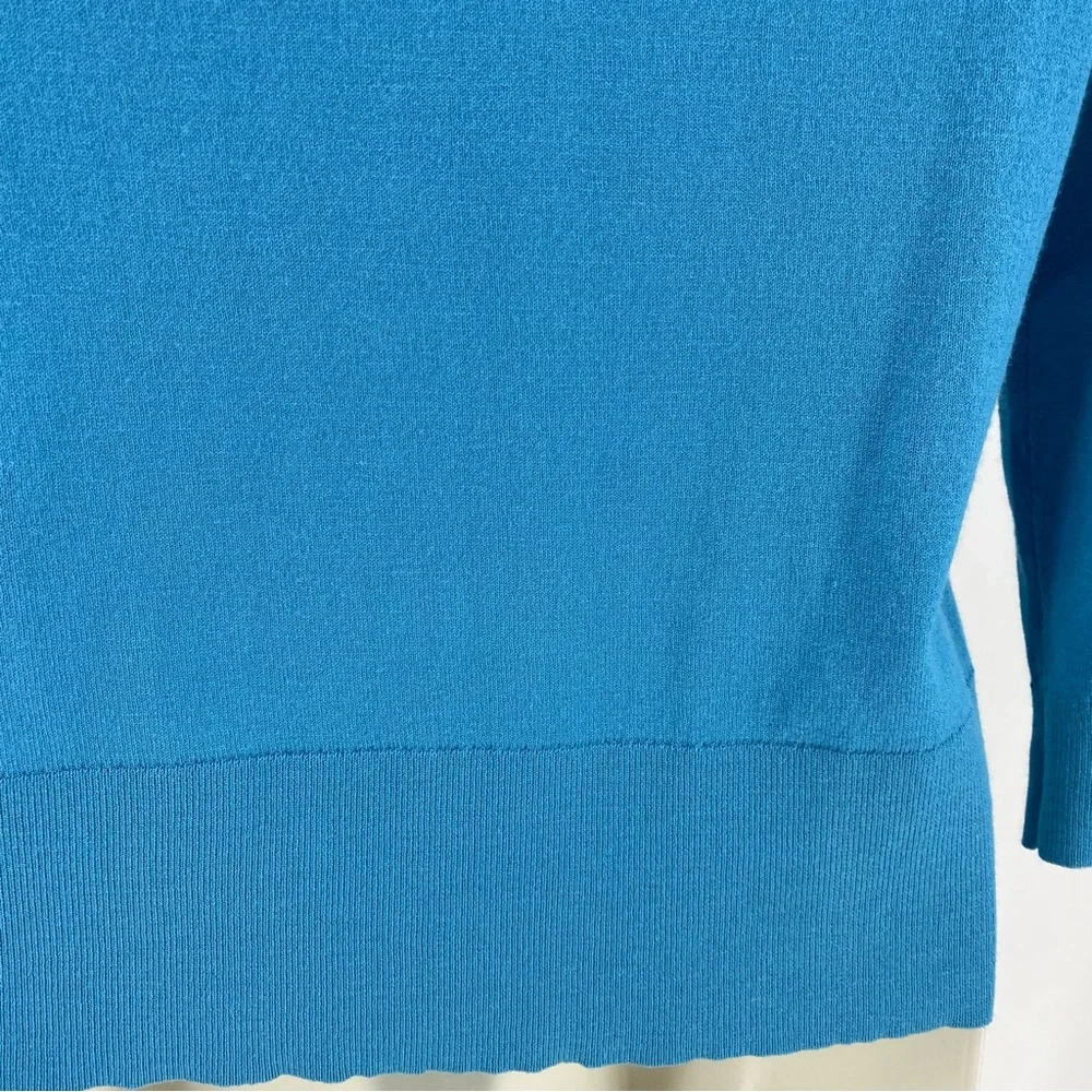 NWT White House Black Market blue cardigan - Picture 9 of 11